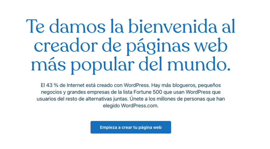 propuesta de valor de wordpress