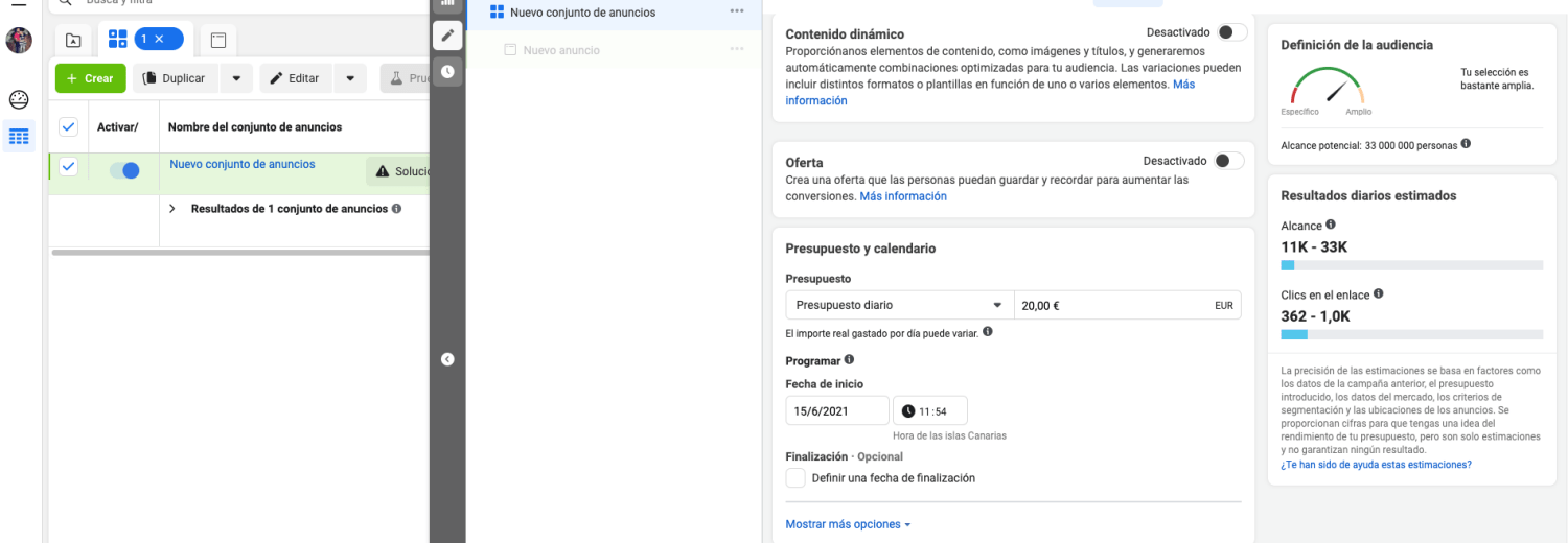 como crer un anuncio en instagram