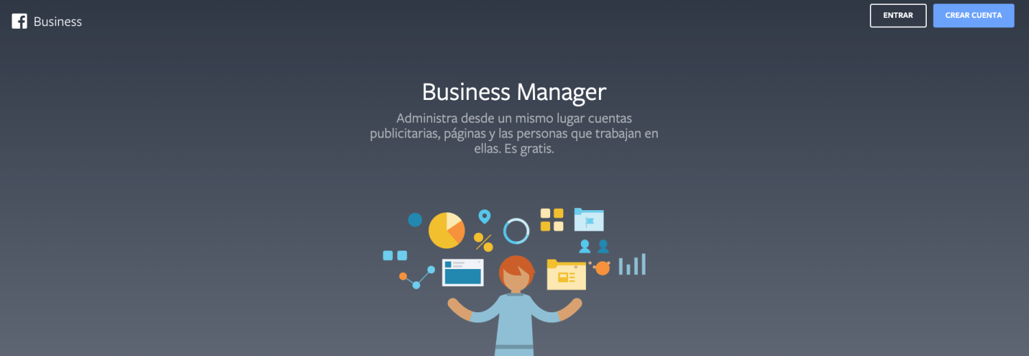 crear business manager