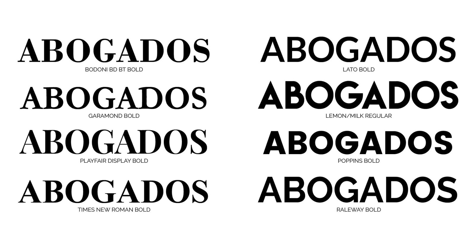 Logotipo Abogados